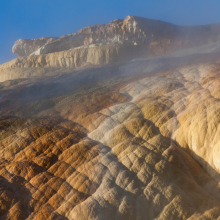 Mammoth Hot Springs, Wyoming.