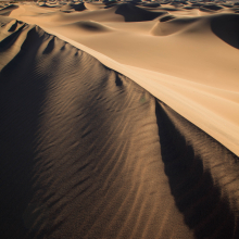 Mesquite dunes, Death Valley.