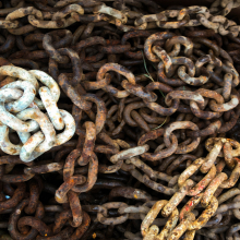 Chains, Island Recycling, Whidbey Island.