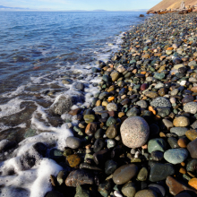 Beach at Ebey's Landing, Whidbey Island.
