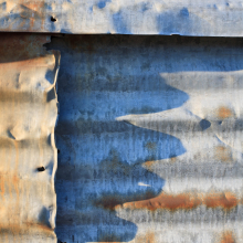 Corrugated steel, Ag Depot, Bozeman.